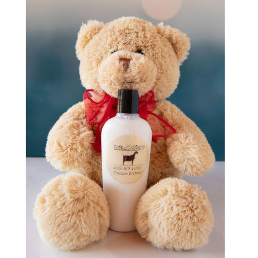 Goat Milk Lotion Cascade Orchard: 4 ounce Squeeze Bottle