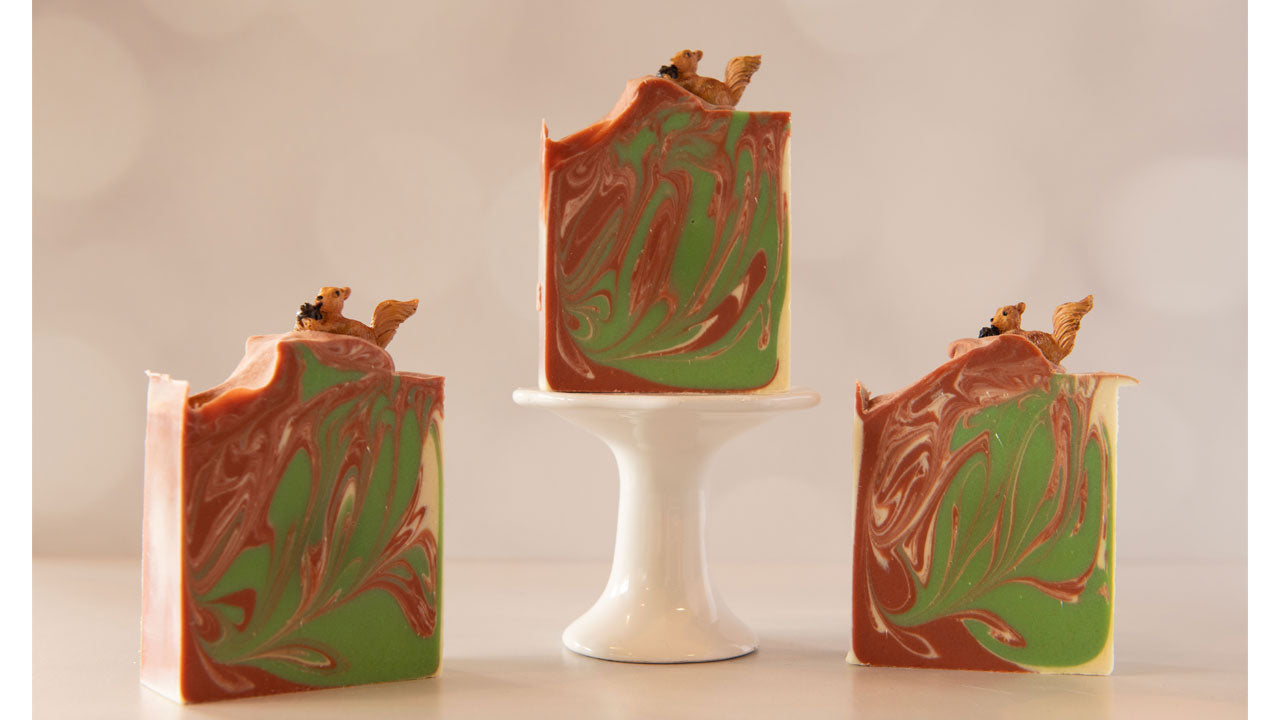 Oak and Apple Squirrel Edition Goat Milk Soap