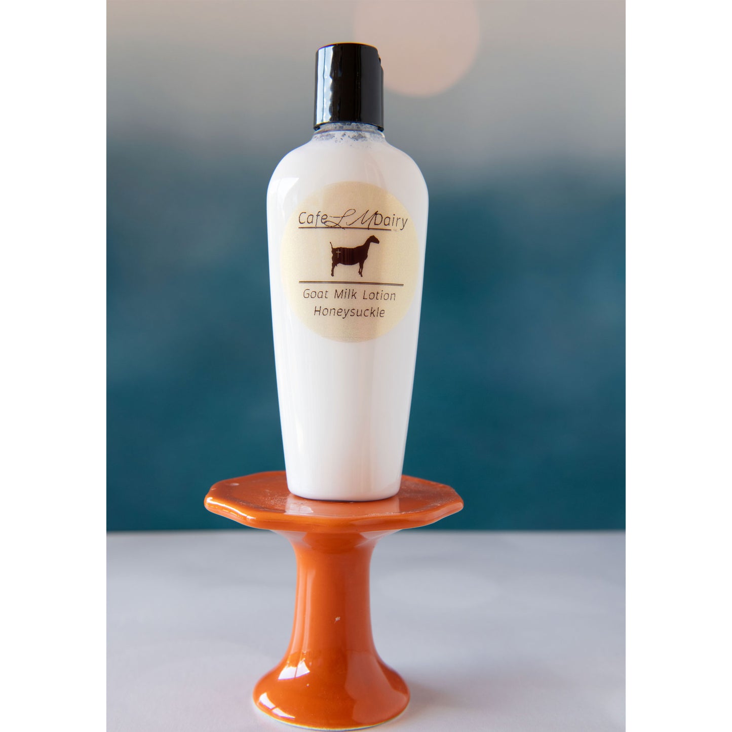 Goat Milk Lotion: Honeysuckle 4 Ounce Squeeze Bottle