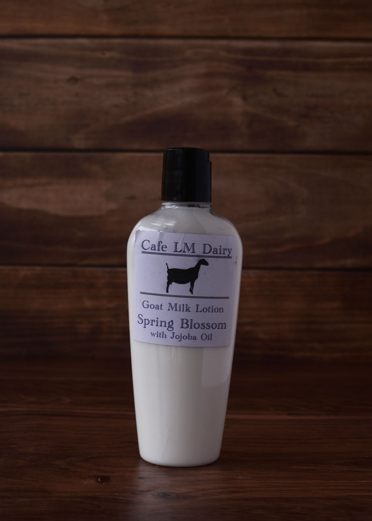 Goat Milk Lotion: Spring Blossom Fragrance 4 Ounce Squeeze Bottle