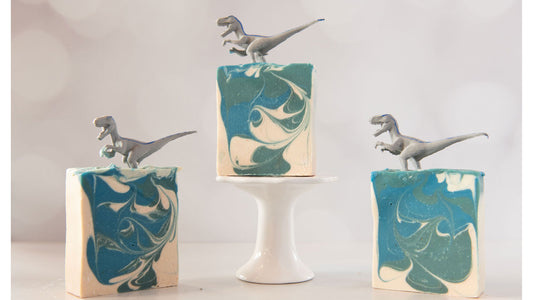 Jurassic Blues Goat Milk Soap