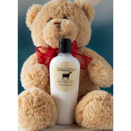 Gentle Touch Goat Milk Lotion: 4 ounce Squeeze Bottle